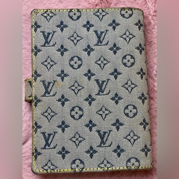Louis Vuitton Monogram Mini Lin Small Ring Agenda PM Size - CA1010 - Picture 8 of 10